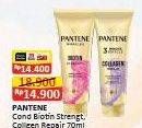 Promo Harga Pantene Conditioner Miracle Biotin Strength, Collagen Repair 70 ml - Alfamart