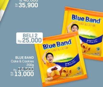 Promo Harga Blue Band Cake & Cookie 200 gr - LotteMart