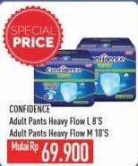 Promo Harga Confidence Adult Diapers Heavy Flow L8 8 pcs - Hypermart