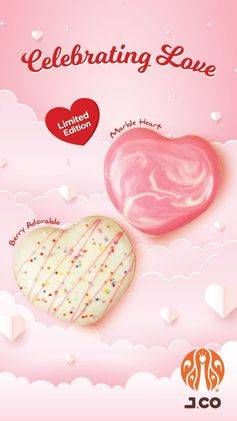 Promo Harga JCO Marble Heart  - JCO