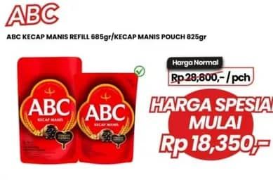 Promo Harga ABC Kecap Manis 685 ml - Carrefour