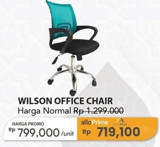 Promo Harga Wilson Office Chair  - Carrefour