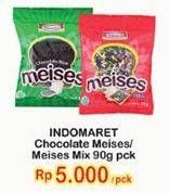 Promo Harga INDOMARET Meises Chocolate, Mix 90 gr - Indomaret