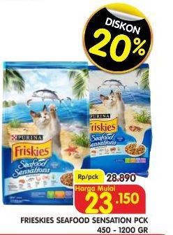 Promo Harga FRISKIES Makanan Kucing Dry Seafood Sensations  - Superindo