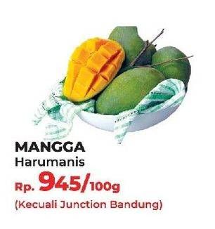 Promo Harga Mangga Harum Manis per 100 gr - Yogya