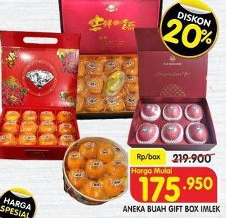 Promo Harga Aneka Buah Gift Pack  - Superindo