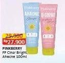 Promo Harga Pinkberry Facial Wash AHAcne, 8-Glow Brightening 100 ml - Alfamart