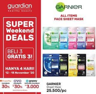 Promo Harga GARNIER Serum Mask All Variants  - Guardian