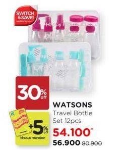 Promo Harga Watsons Travel Bottle  - Watsons