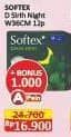 Promo Harga Softex Daun Sirih 36cm 12 pcs - Alfamart