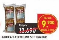 Promo Harga Indocafe Coffeemix 10 sachet - Superindo