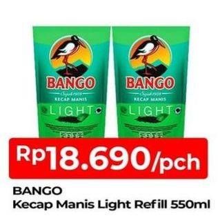 Promo Harga BANGO Kecap Manis Light 550 ml - TIP TOP