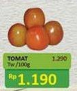 Promo Harga Tomat TW per 100 gr - Alfamidi