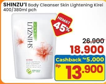 Promo Harga Shinzui Body Cleanser Kirei 420 ml - Indomaret