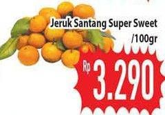Promo Harga Jeruk Shantang per 100 gr - Hypermart
