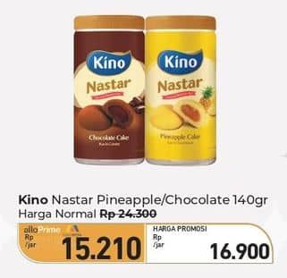Promo Harga Kino Nastar Chocolate, Nanas 140 gr - Carrefour