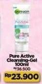 Promo Harga GARNIER Pure Active Sensitive Cleansing Gel 100 ml - Alfamart