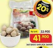 Promo Harga 365 Baso Sapi 360 gr - Superindo