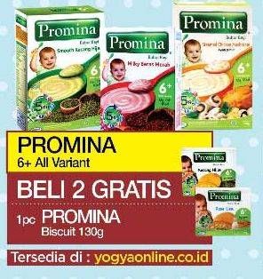 Promo Harga PROMINA Bubur Bayi 6+ All Variants  - Yogya
