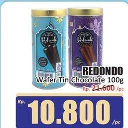 Promo Harga Redondo Wafer Chocolate 100 gr - Hari Hari