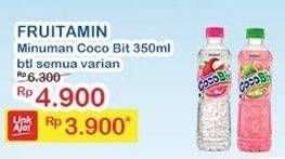 Promo Harga FRUITAMIN Minuman Coco Bit All Variants 350 ml - Indomaret
