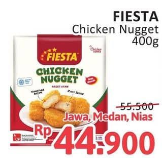 Promo Harga Fiesta Naget Chicken Nugget 400 gr - Alfamidi