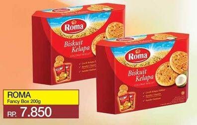 Promo Harga ROMA Biskuit Kelapa Fancy 200 gr - Yogya