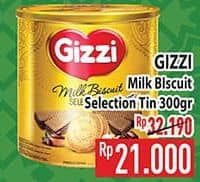Promo Harga Gizzi Festive Milk Biscuit Selection 240 gr - Hypermart