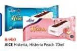 Promo Harga Aice Ice Cream Histeria Vanila Peach 70 ml - Alfamidi