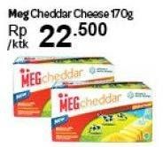 Promo Harga MEG Cheddar Cheese 170 gr - Carrefour