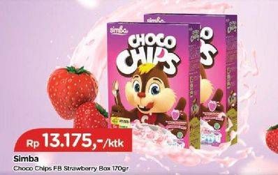 Promo Harga Simba Cereal Choco Chips Strawberry 170 gr - TIP TOP