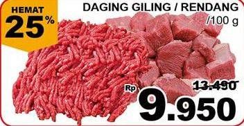 Promo Harga Daging Giling / Rendang  - Giant