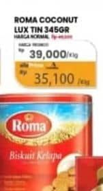 Promo Harga Roma Biskuit Kelapa 345 gr - Carrefour