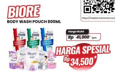 Promo Harga Biore Body Foam  - Carrefour