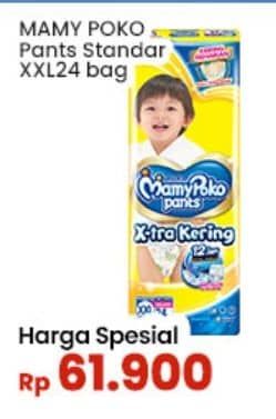 Promo Harga Mamy Poko Pants Xtra Kering XXL24 24 pcs - Indomaret