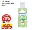 Promo Harga Lactacyd Baby Body & Hair Wash Extra Milky 60 ml - Alfamart