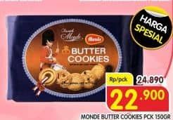 Promo Harga Monde Butter Cookies 150 gr - Superindo