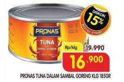 Promo Harga PRONAS Tuna Sambal Goreng 185 gr - Superindo
