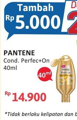 Promo Harga PANTENE Perfect ON Conditioner Tanpa Bilas 40 ml - Alfamidi