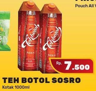 Promo Harga SOSRO Teh Botol 1000 ml - Yogya
