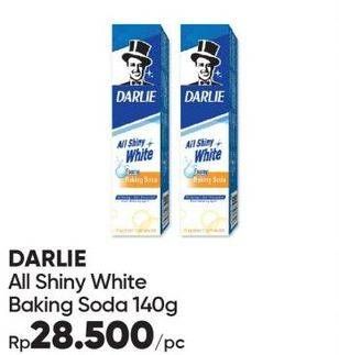 Promo Harga DARLIE Toothpaste All Shiny White Foamy Baking Soda 140 gr - Guardian