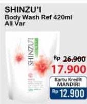 Promo Harga SHINZUI Body Cleanser All Variants 420 ml - Alfamart