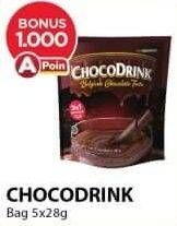 Promo Harga Choco Drink Belgian Chocolate Taste per 5 sachet 28 gr - Alfamart