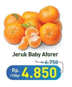 Promo Harga Jeruk Baby Afofer per 100 gr - Hypermart