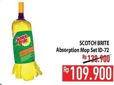 Promo Harga 3M SCOTCH BRITE Absorption Mop ID-72  - Hypermart