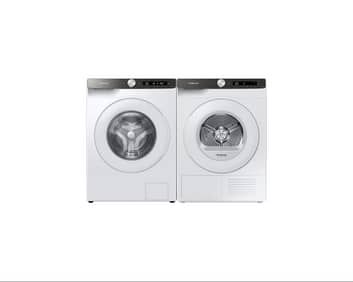 Promo Harga Samsung F-WW80T504DTT4  8 kg Washer with Ecobubble  - Samsung