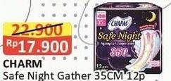 Promo Harga Charm Safe Night Gathers 35cm 12 pcs - Alfamart