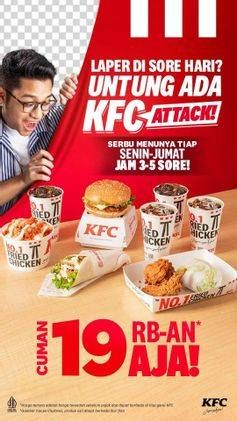 Promo Harga Cuma 19rban Aja  - KFC
