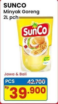 Promo Harga Sunco Minyak Goreng 2000 ml - Indomaret