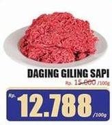 Promo Harga Daging Giling Sapi per 100 gr - Hari Hari